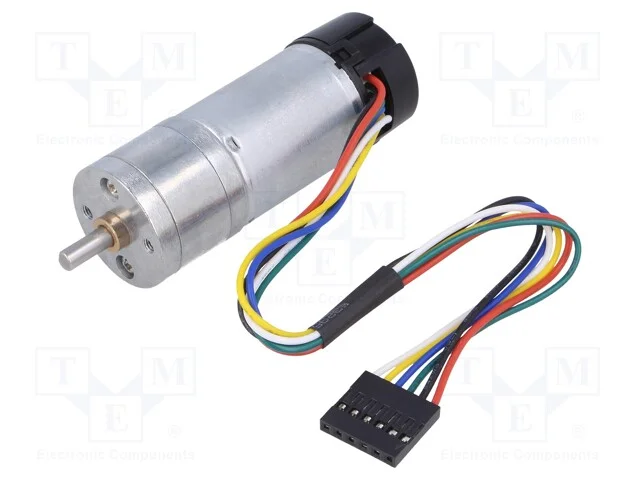 Motor: DC, com encoder,com transmissão, LP, 12VDC.