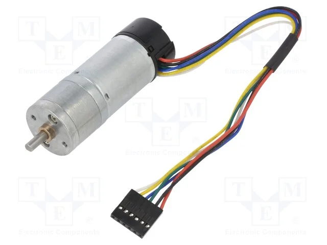 Motor: Dc, com Encoder,Com Transmissão, Lp, 12vdc, 1,1a, 98,78: 1