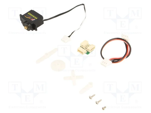 Motor: servomecanismo, 4,8÷7,4VDC, micro, 23,2x12.