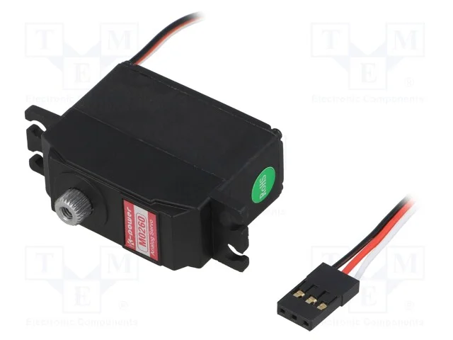 Motor: servomecanismo, 4,8÷6VDC, mini, analógico,.