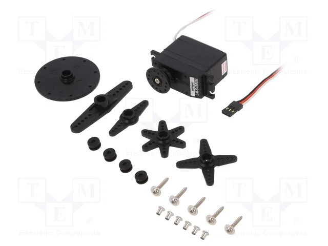 Motor: Servomecanismo, 4,8÷6vdc, Standard, Analógico, Metal, 120