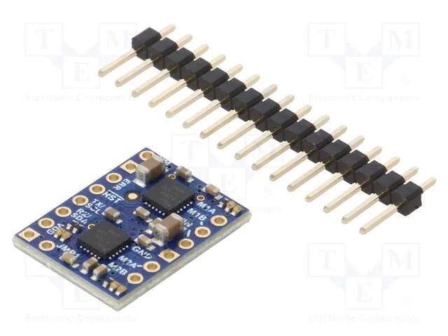 Controlador do Motor Dc, Motoron, I2c, Uent Mot: 4,5÷48v, Ch: 2