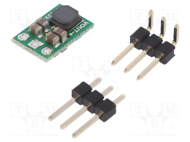 Indutor: Step Up / Step Down, Usai: 5v, Uent: 2÷16v, 1,5a, 90%