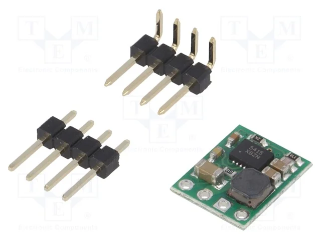 Indutor: Step Down, Usai: 6v, Uent: 6,1÷36v, 500ma, 85÷93%, 13x10mm