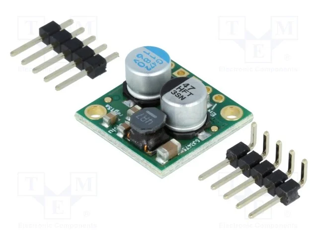 Indutor: step down, Usai: 9V, Uent: 10,5÷38V, 2,5.