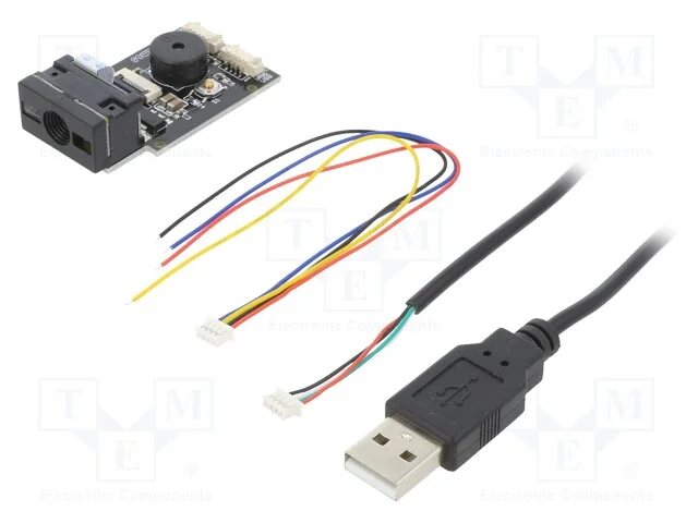 Módulo: leitor de códigos de barras, 5VDC, UART,U.