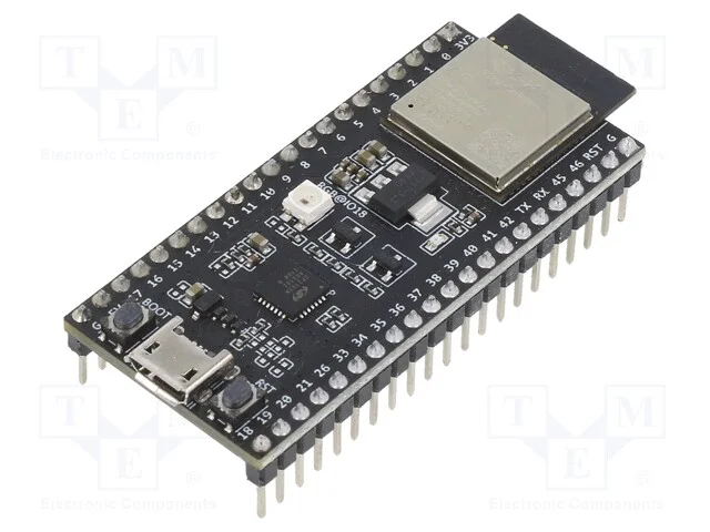 Módulo: controlador, 3,3÷5VDC, WiFi, uC: ESP32-S2.
