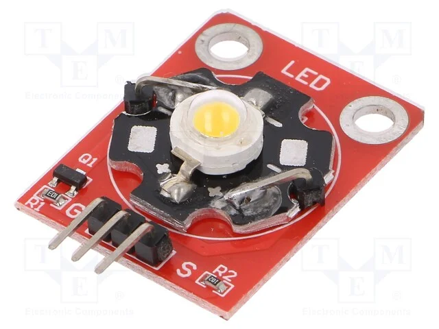 Módulo: LED, 3,3÷3,6VDC, Cor: branco, 3W