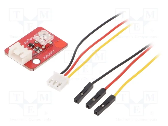Módulo: LED, 2÷2,5VDC, Dim: 31x21mm, Arduino, LED.