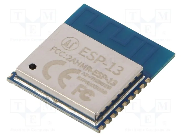 Módulo: WiFi, 3,3VDC, UART, ESP8266, 2,4GHz