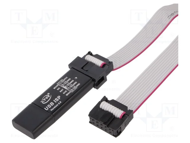 Sist.compat: AVR, Módulo: programador, ISP,USB