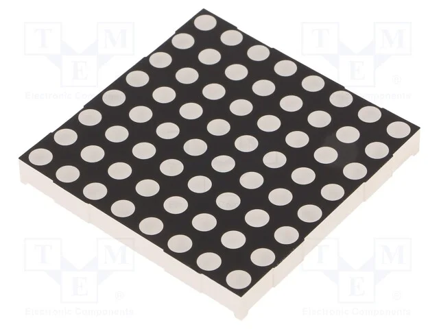 Módulo: mostrador, 3VDC, 60x60mm, vermelho, Defin.