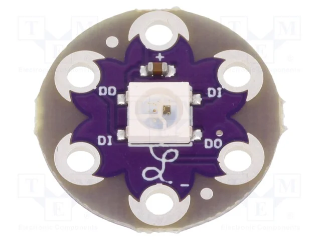 Módulo: LED, LilyPad, WS2812B, RGB,diferentes cor.