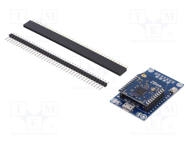 Módulo: comunicação, ZigBee, 2÷6VDC, UART, CC2530.