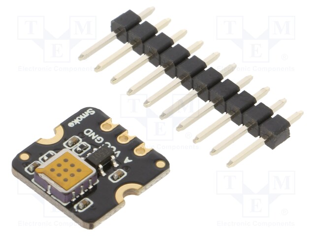 Sensor: concentração de gás, fumo, 3,3÷5VDC, 13x1.
