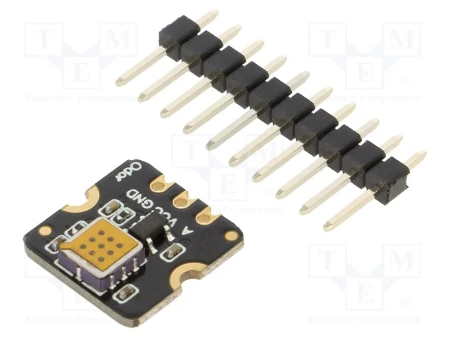 Sensor: Concentração de Gás, Mau Cheiro, 3,3÷5vdc, 13x13x2,5mm