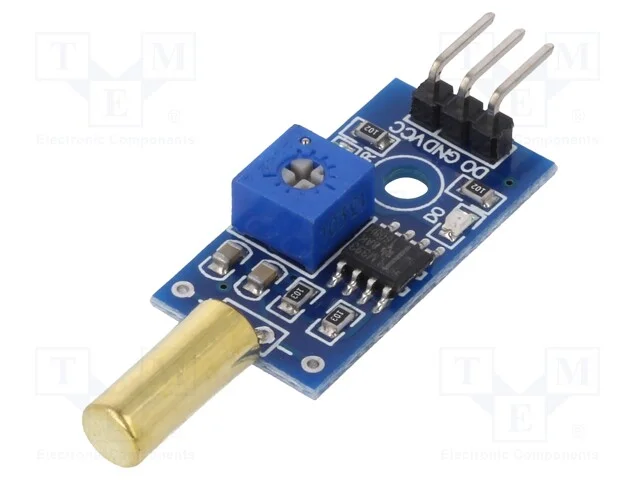 Sensor: Inclinação, Lm393, Ch: 1, 32x14mm, 3÷5vdc, Arduino