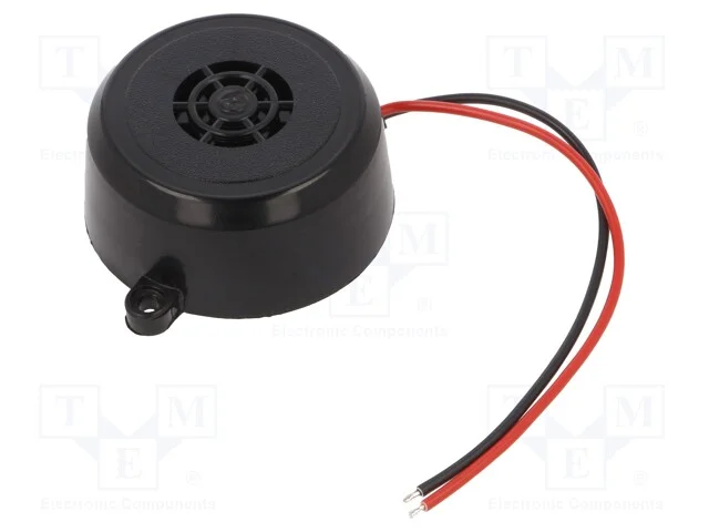 Transdutor de som: sinalizador, 30mA, : 54mm, H: .