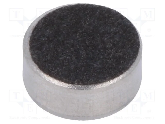 Microfone, 6x2,7mm, 2,2ko, 0,5ma, 1÷10v, 100÷10000hz, -60db