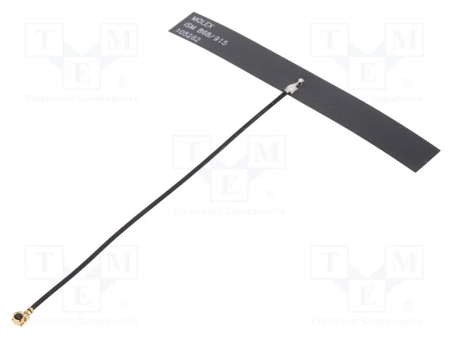 Antena, Ism,Rf,Zigbee, 1,4dbi, Linear, para Fita, 79x10x0,1mm