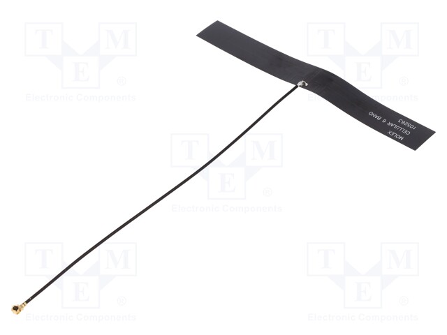 Antena, 2g,3g,4g,Gsm,Lte, 3dbi, Linear, para Fita, 106x13x0,1mm