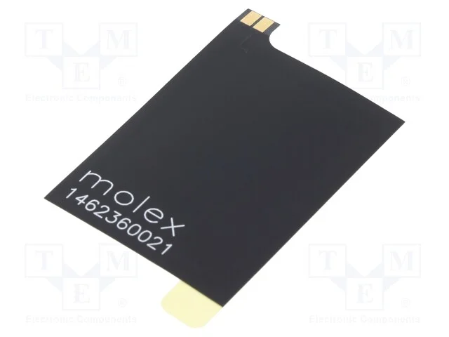 Antena, Nfc, 13,56mhz, 34,39x46,1x0,17mm, 2,76uh