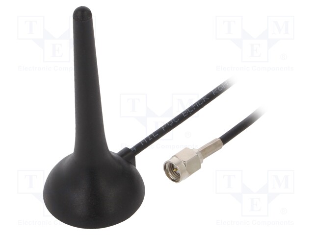 Antena, 3g,Gsm, 0,3dbi,1,7dbi, Imã, 824÷960mhz,1,71÷2,17ghz