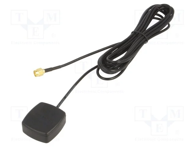 Antena, GNSS,GPS, imã,para fita, 38x34x13,5mm, ma.
