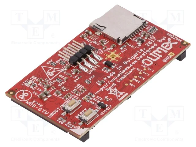 Módulo: SOM, ARM A13, 61x33mm, DDR3, Arquitetura:.