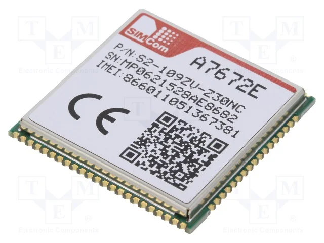 M&oacute;dulo: Lte, Down: 10mbps, Up: 5mbps, Smd, Edge,Gprs,Gsm,Lte Cat1