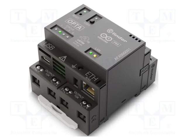 Arduino Pro, Controlador Programável Plc, 12÷24vdc, 90x80x69mm