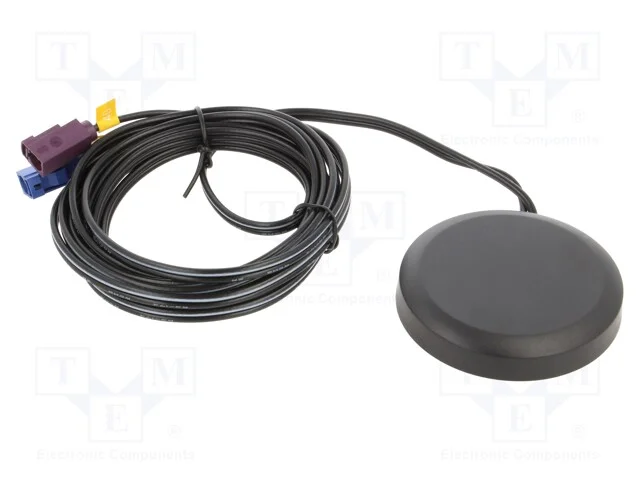 Antena, 4g,Gnss,Gps,Gsm,Lte, 4dbi, Rhcp, Fakra, -40÷85c, 3m