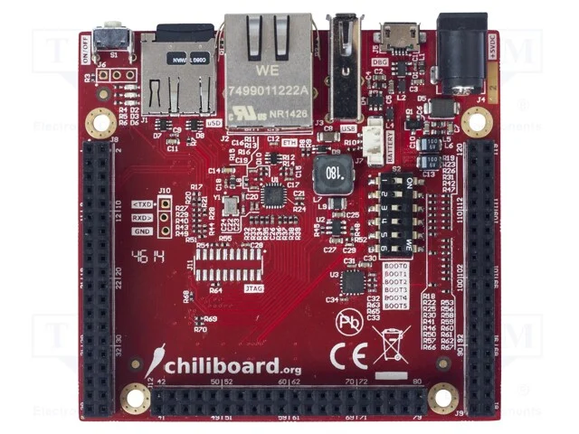 Computador monoplaca, AM3358, 80x74mm, 5VDC, DDR3.