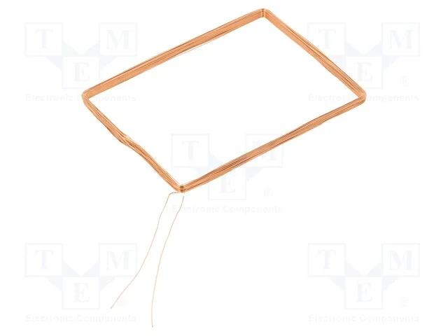 Antena, Rfid, 125khz, Dim.Ext: 51x67x2,6mm, 470uh