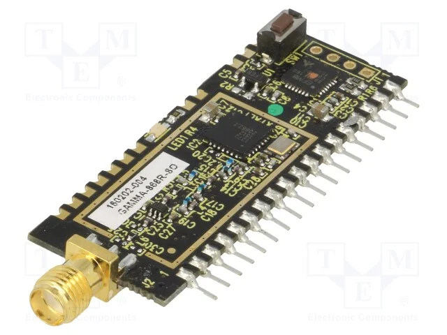 M&oacute;dulo: Rf, Transceptor Fm, Lora, 868mhz, Rs232, -137dbm, 4&divide;9vdc