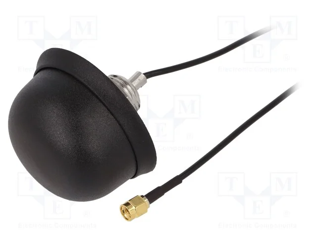 Antena, GPS, 3dBi, RHCP, roscado, 50O, macho,SMA,.