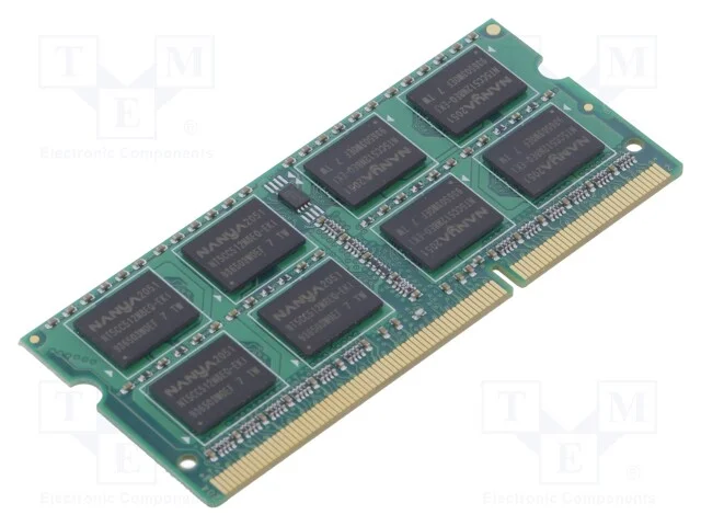 Memória DRAM, DDR3 SODIMM, 1600MHz, 1,35÷1,5VDC, .