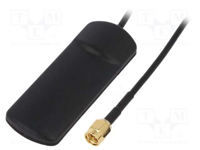 Antena, Gsm, 2dbi, Linear, para Fita, 50o, 72x25x6,6mm, Macho,Sma