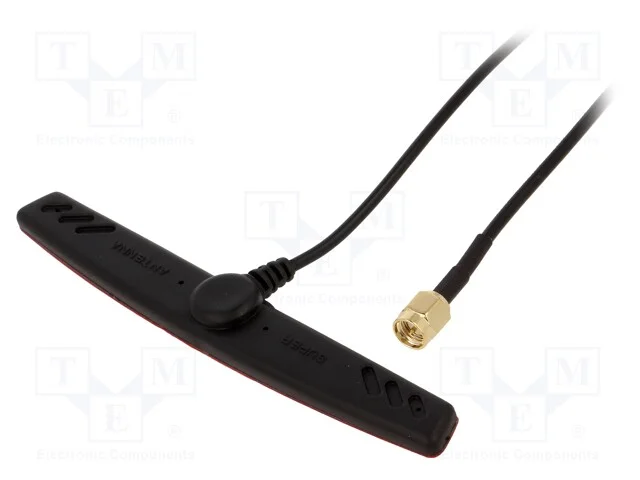 Antena, Gsm, 2,5dbi, Linear, para Fita, 50o, 126x15,5x8,8mm, Rg174