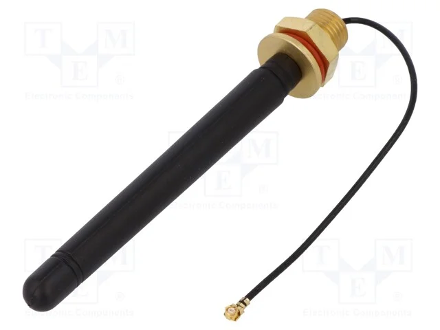 Antena, Gsm, 2dbi, Linear, Roscado, 50o, 880÷960mhz,1710÷2170mhz