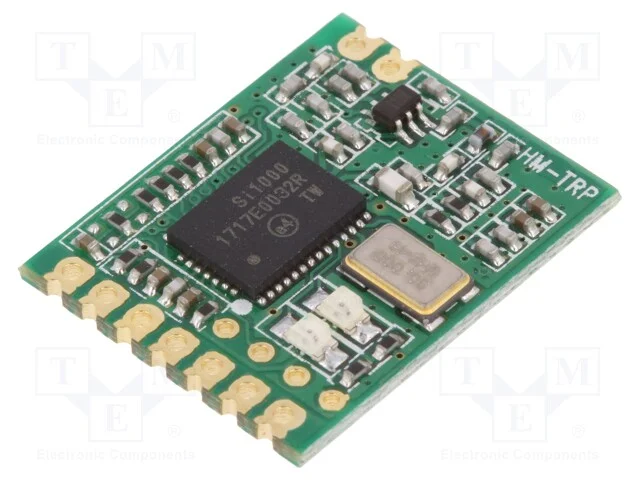 M&oacute;dulo: Rf, Transceptor Fm, Fsk, Uart, -117dbm, 2,4&divide;3,6vdc, 434mhz