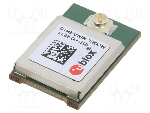 Módulo: Bluetooth Low Energy, u.FL, GPIO,UART, SM.
