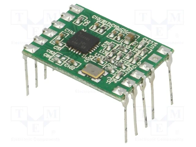 M&oacute;dulo: Rf, 868mhz, Spi, -110dbm, 1,8&divide;3,6vdc, 10dbm, Tht, 29/15ma