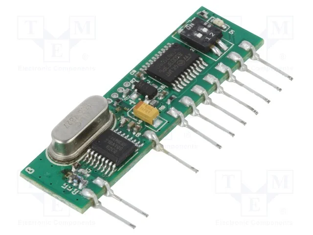 M&oacute;dulo: Rf, Receptor Am, Ask,Ook, 433,92mhz, -108dbm, 4,5&divide;5,5vdc