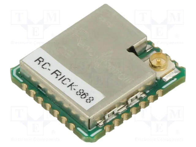 M&oacute;dulo: R&aacute;dio Modem, 868mhz, Uart, -140dbm, 2,5&divide;3,7vdc, 18,5dbm