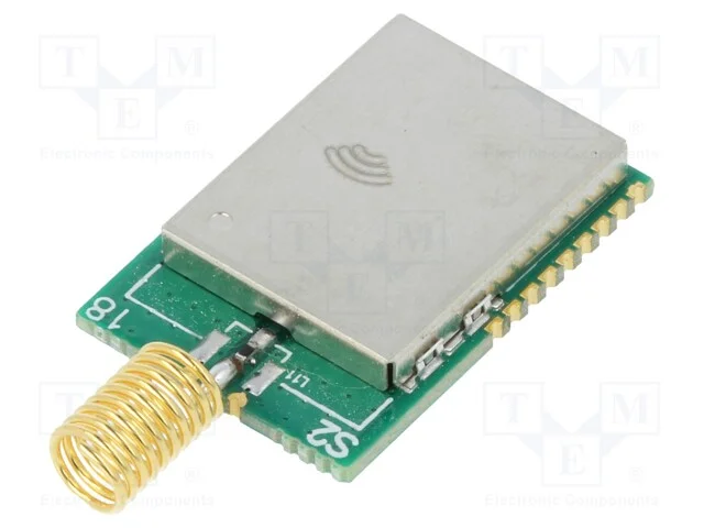 M&oacute;dulo: Rf, 868mhz, Spi, -128dbm, 1,8&divide;3,6vdc, 16dbm, Smd, 20/7,2ma
