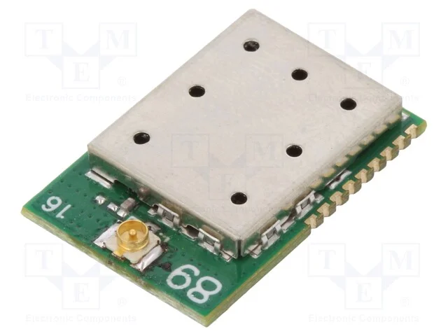M&oacute;dulo: Transceiver, Gpio,Spi, -139dbm, 1,8&divide;3,7vdc, 868mhz, 19dbm