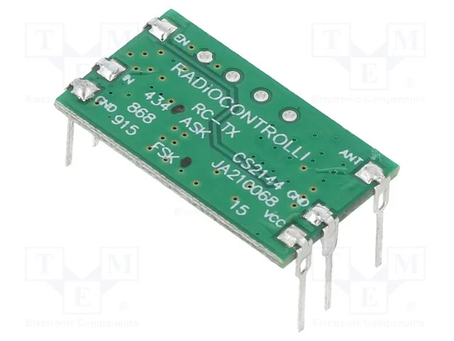 M&oacute;dulo: Rf, Transmissor Fm, Fsk, 433,92mhz, 2,2&divide;3,6vdc, 10dbm, Tht