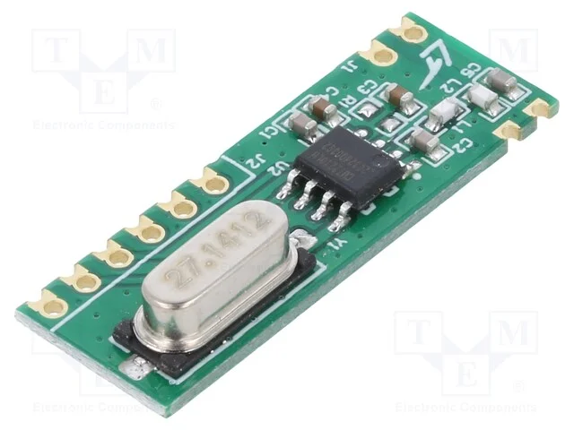Módulo: RF, exterior, receptor FM, ASK,OOK, 433,9.