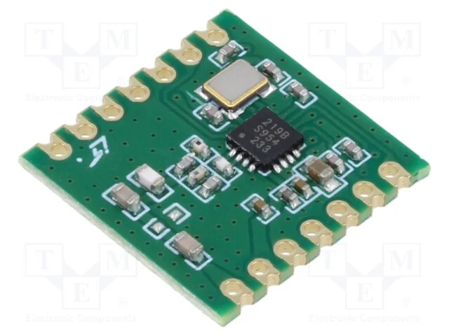 M&oacute;dulo: Rf, Receptor Fm, Fsk,Gfsk,Gmsk,Msk,Ook, 868mhz, -119dbm